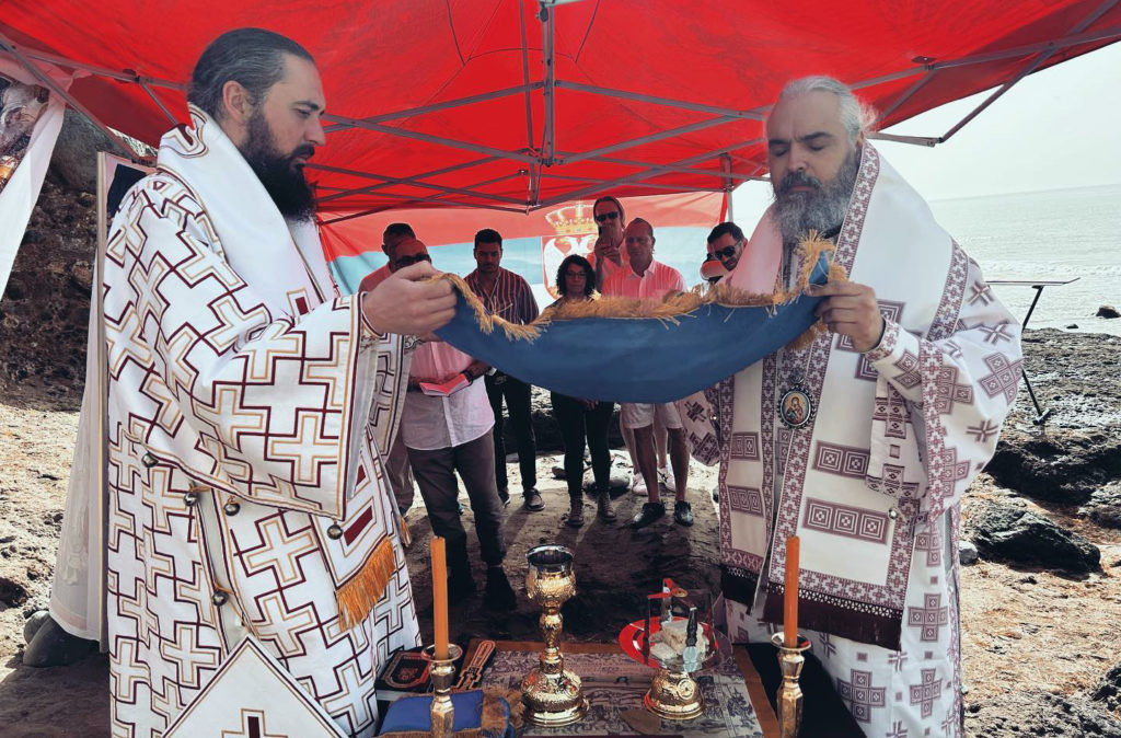 Епископи Јустин и Никодим богослужили на Гран Канарији