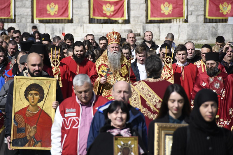 Недјеља православља на Цетињу: Црква је бранећи свете иконе бранила икону Божју у човјеку