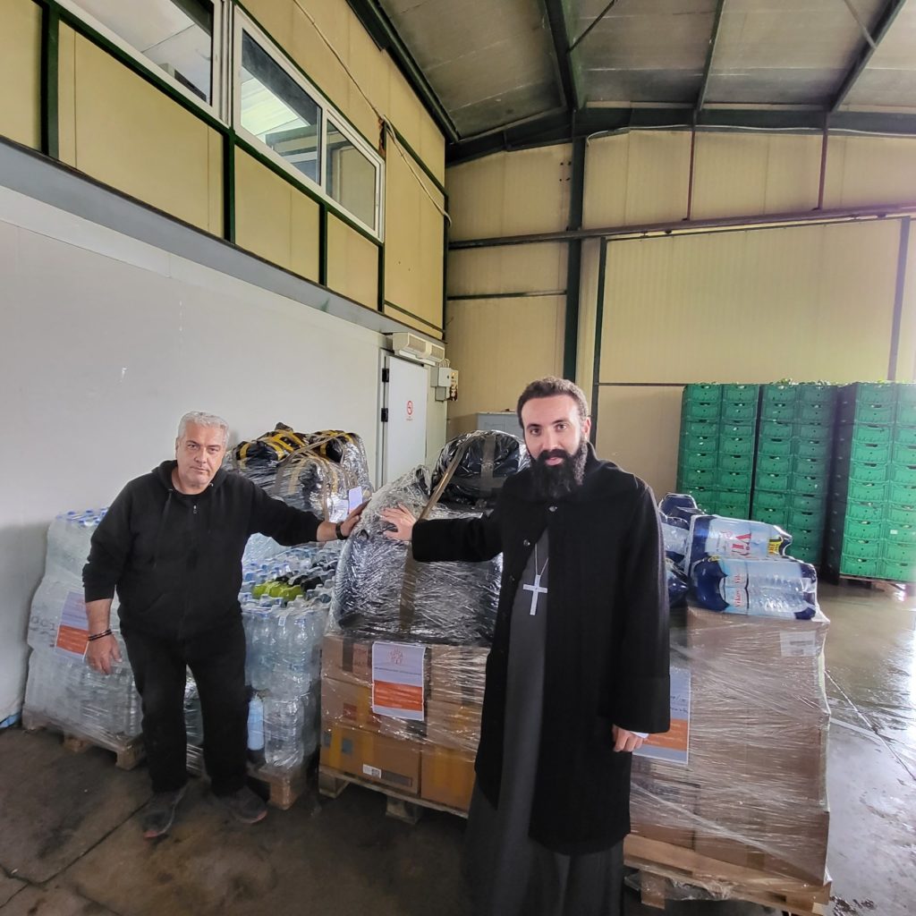 10 τόνοι ανθρωπιστική βοήθεια από την Μητρόπολη Υδρας προς τους σεισμοπαθείς Τουρκίας και Συρίας