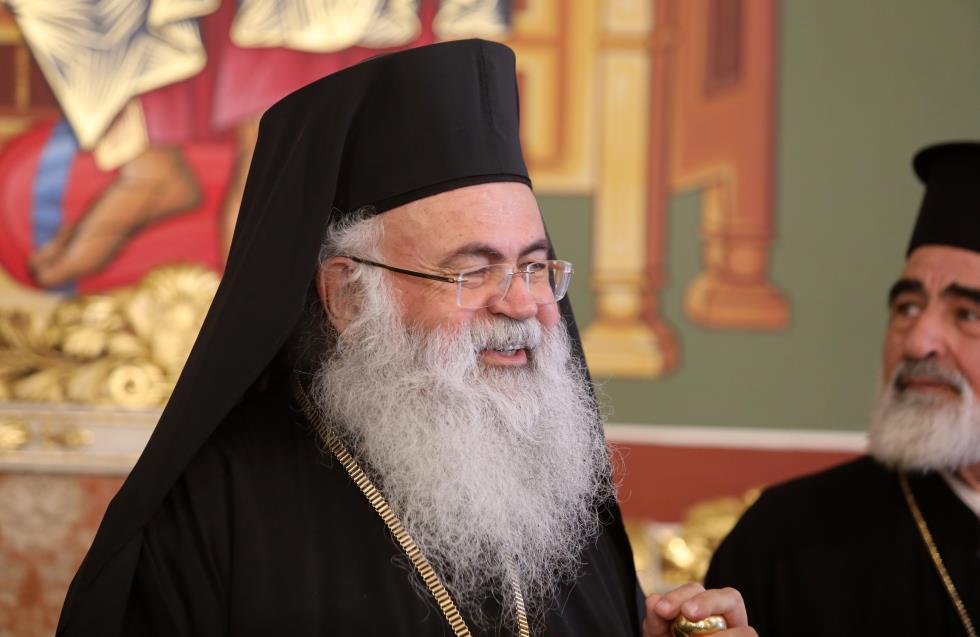 Στον Αρχιεπίσκοπο Κύπρου αντιπροσωπεία του Δήμου Κερύνειας