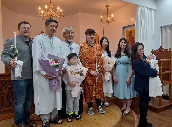 Κορέα: Νεοφώτιστοι Ορθόδοξοι Χριστιανοί στην Εκκλησία του Αγίου Παύλου