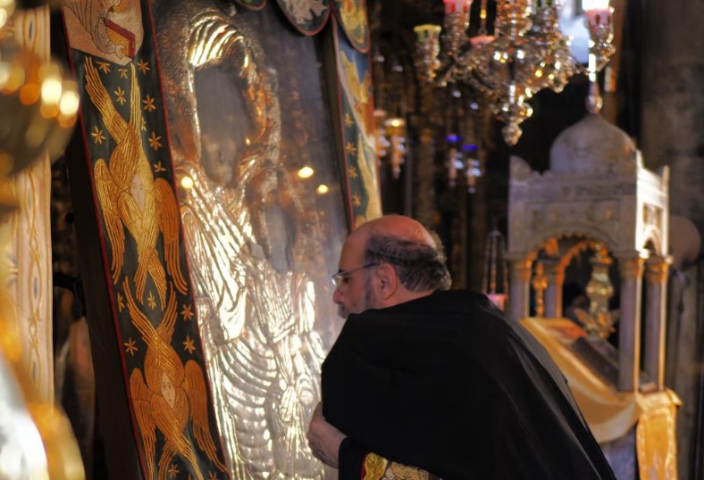 Η πανήγυρη της Παναγίας Πορταΐτισσας στην Ιερά Μονή Ιβήρων
