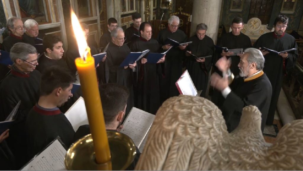 Βυζαντινοί Αναστάσιμοι ύμνοι της Διακαινησίμου στην Pemptousia TV