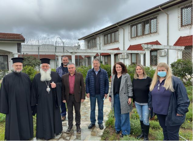 Επίσκεψη του Μητροπολίτη Θηβών στις γυναικείες φυλακές Ελεώνος και το Κέντρο Απεξάρτησης τοξικομανών