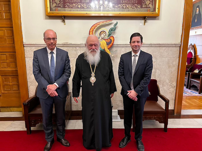 Συνάντηση Αρχιεπισκόπου Ιερωνύμου με τη Διοίκηση της Ιατρικής Σχολής Αθηνών
