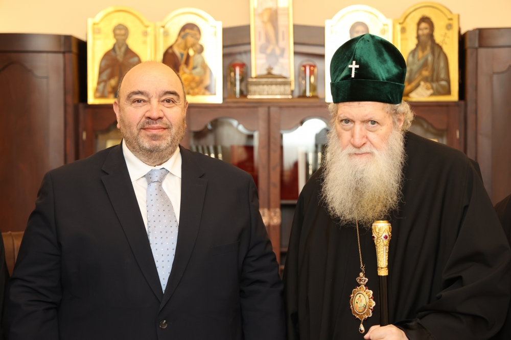 Στον Πατριάρχη Νεόφυτο ο νέος Πρέσβης της Ελλάδας στη Βουλγαρία