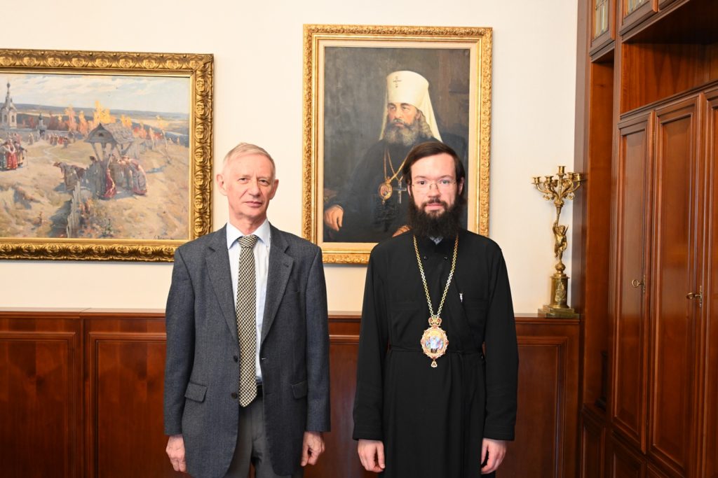 Ο νέος Πρέσβης της Ρωσίας στο Βατικανό επισκέφθηκε τον Μητροπολίτη Βολοκολάμσκ