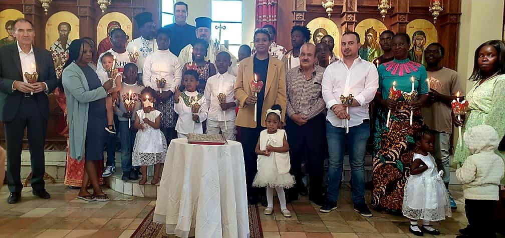 Λουσάκα: Ομαδική Βάπτιση Κατηχουμένων στην Μητρόπολη Ζάμπιας