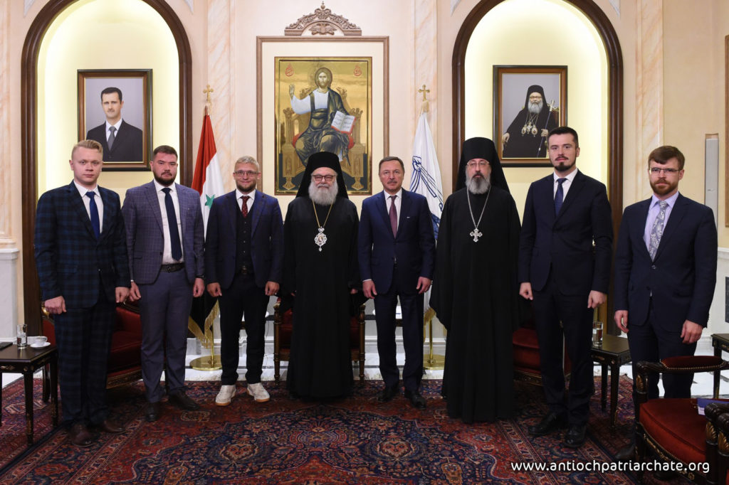 Συνάντηση Πατριάρχη Αντιοχείας με Ρώσους αξιωματούχους στη Δαμασκό