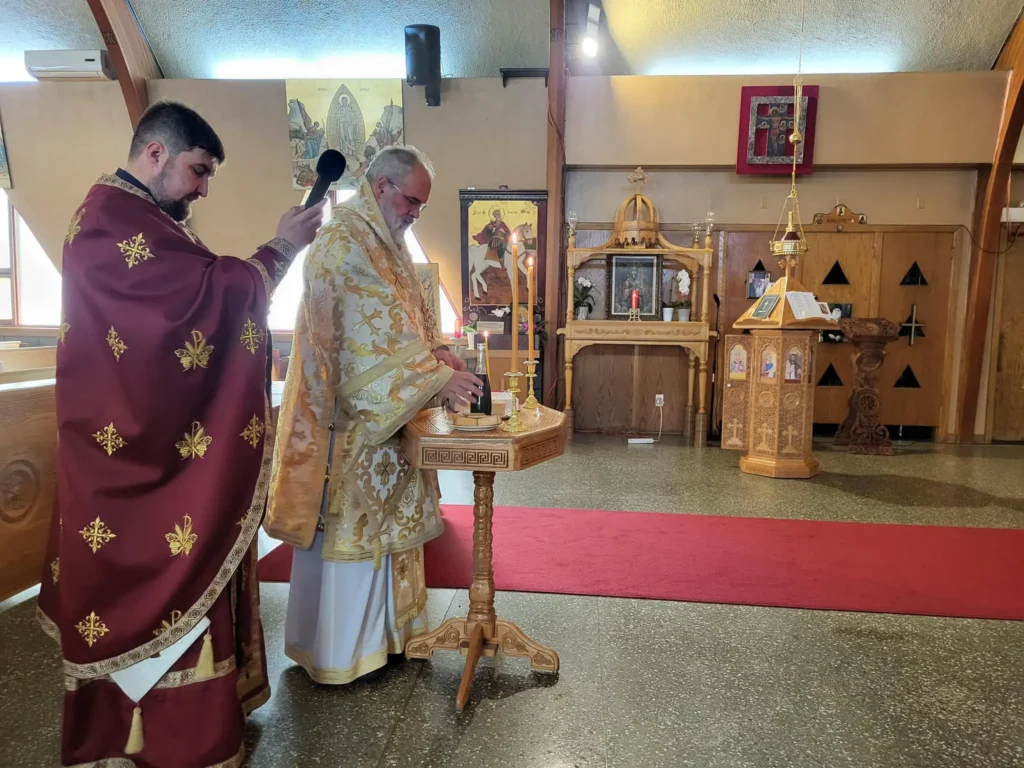 Holy Hierarch Gregory, Metropolitan of Wallachia, honoured through a Night Vigil at the Romanian Cathedral in Québec