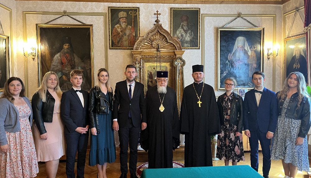 Συνάντηση Μητροπολίτη Βαρσοβίας με μέλη της Αδελφότητας Ορθοδόξων Νεολαίων