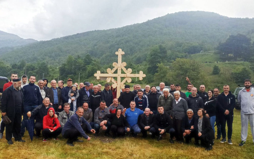 Обиљежено мјесто за изградњу Цркве Св. Алимпија Столпника у Горњој Ржаници код Плава