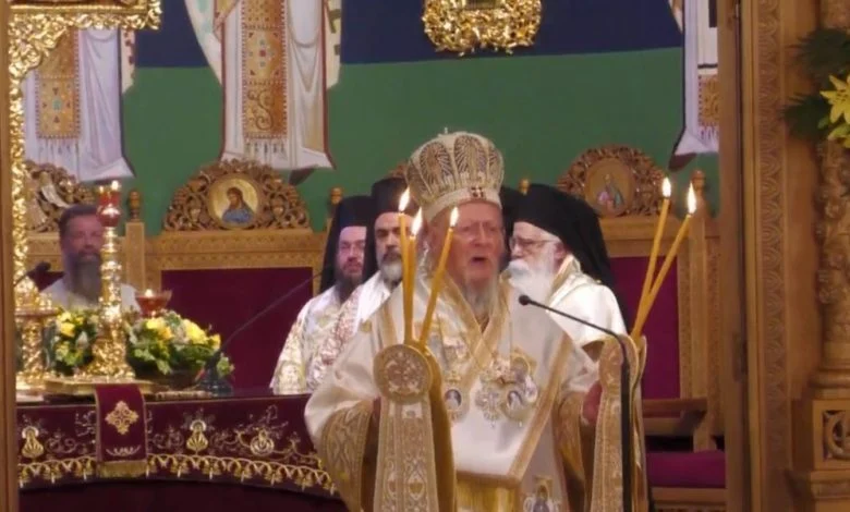 Patriarchal Divine Liturgy at the Church of the Ascension of Christ in Volos, Greece