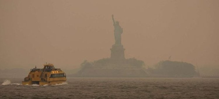Νέα Υόρκη: Κρίση έκτακτης ανάγκης από το μολυσμένο αέρα λόγω των πυρκαγιών στον Καναδά
