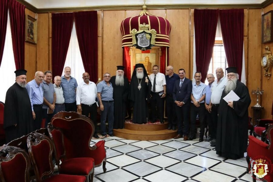 HIS BEATITUDE RECEIVES THE CHURCH COMMUNITIES FROM THE ARCHDIOCESE OF ACRE AND GALILEE