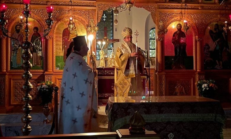 Holy Vigil on the Feast Day of Saint Paisios held in Melbourne