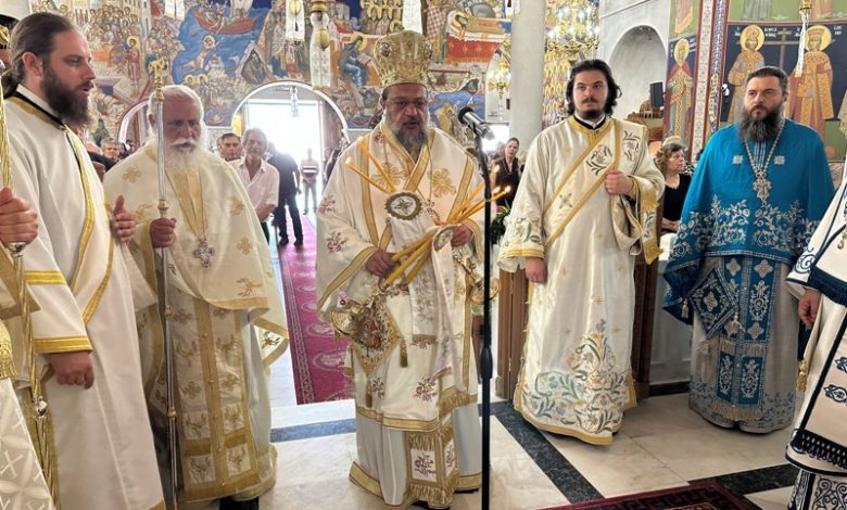 The Feast Day of Saint Nikodemos the Hagiorite in his birthplace of Naxos