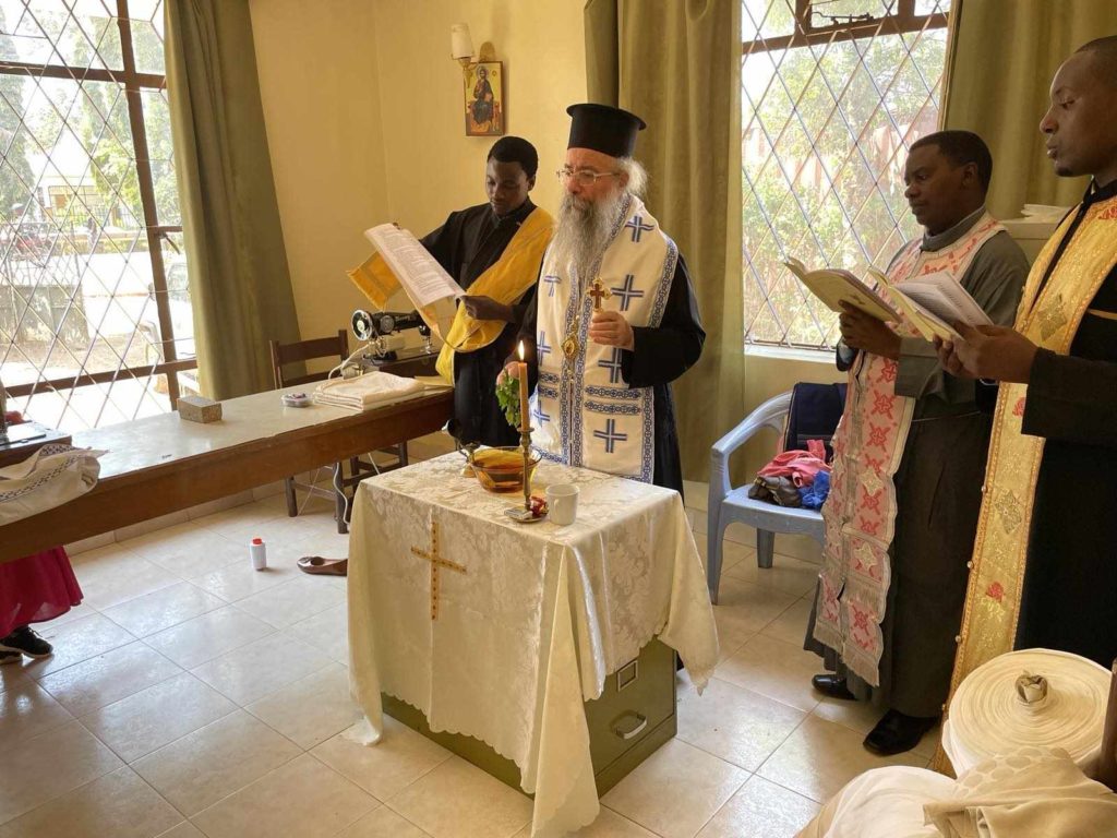Αγιασμός έναρξης λειτουργίας του Ιεροραφείου της Ιεράς Επισκοπής Μπουκόμπας