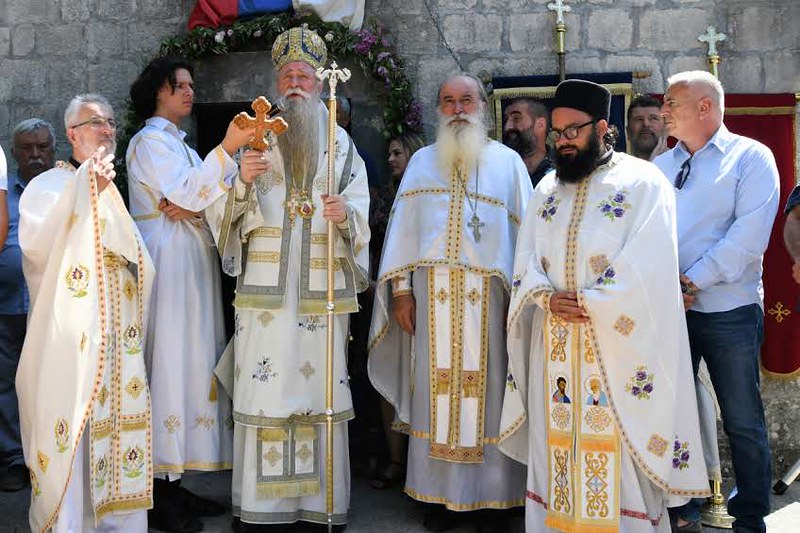 Ο Μητροπολίτης Ιωαννίκιος τέλεσε τα εγκαίνια αναστηλωμένου Ιερού Ναού Αγίας Παρασκευής στο νοτιοδυτικό Μαυροβούνιο