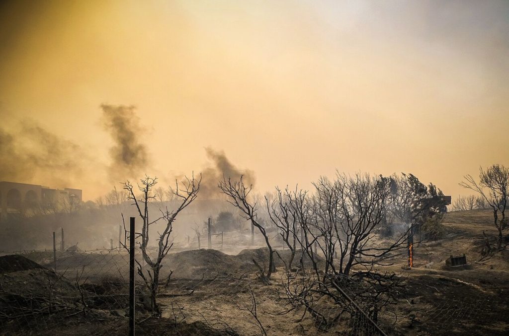 Μαίνεται η πυρκαγιά στη Ρόδο- Ανυπολόγιστη η καταστροφή – Εκκενώθηκαν οικισμοί και ξενοδοχεία (ΦΩΤΟ/ΒΙΝΤΕΟ)