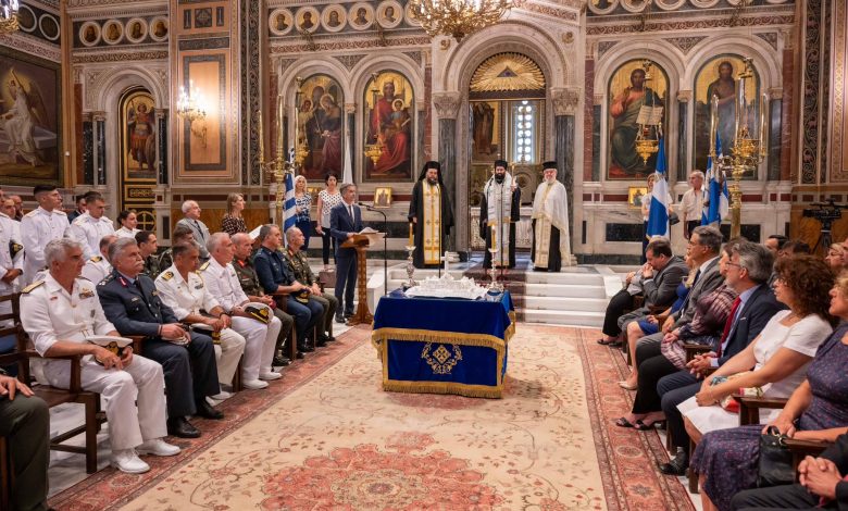 Athens: Memorial service and laying of wreaths for the fallen in Cyprus in 1974