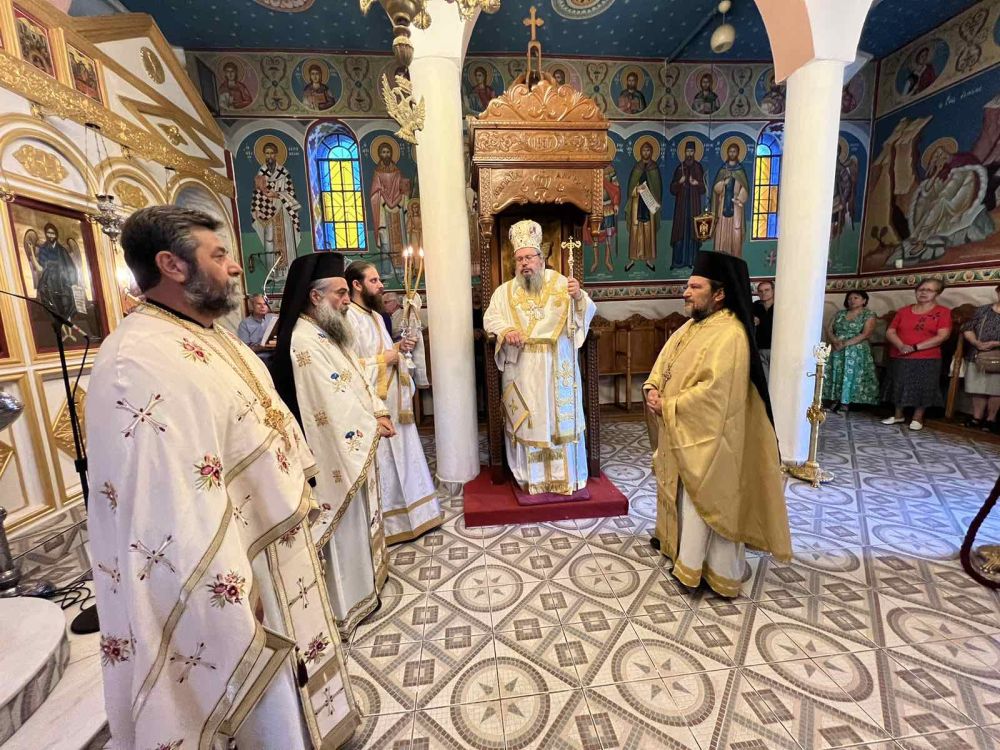 Η εορτή της Αγίας Μαρίνας στο ομώνυμο Παρεκκλήσιο στη Λάρισα