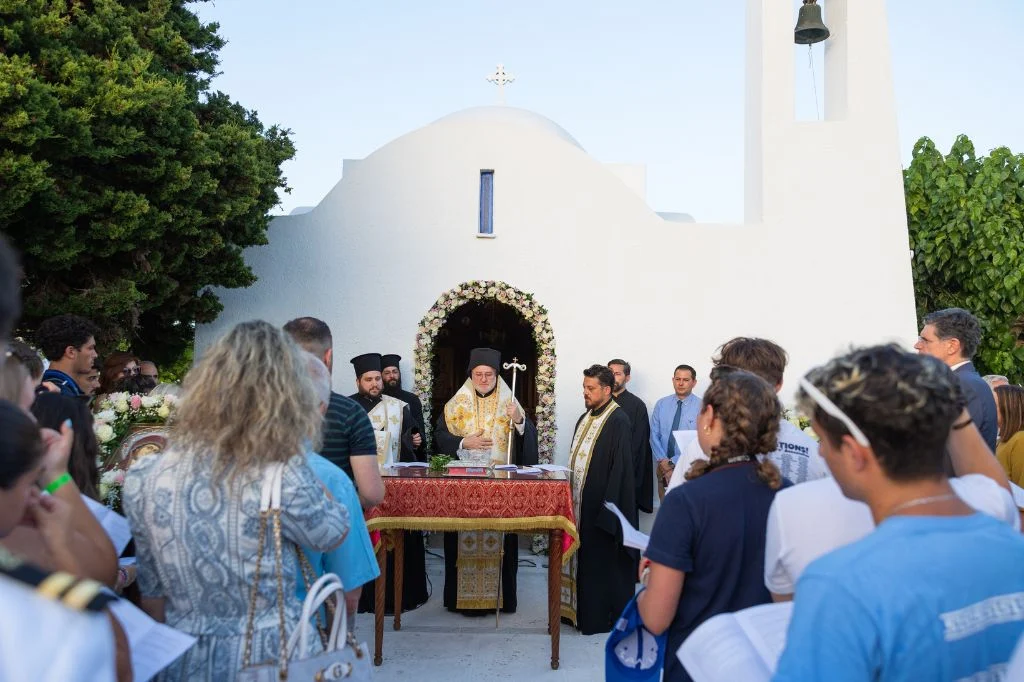 Archbishop Elpidophoros of America Makes First Official Visit to Ionian Village for 50th Anniversary Celebration