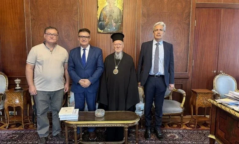 The “Music Composers of Thrace” visit the Ecumenical Patriarch