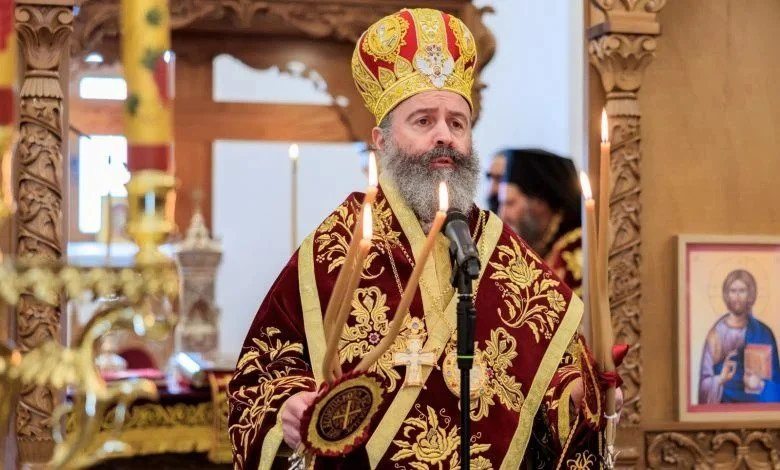 Archbishop Makarios presides over the feast day of the sole Church of Saint Paisios in Australia