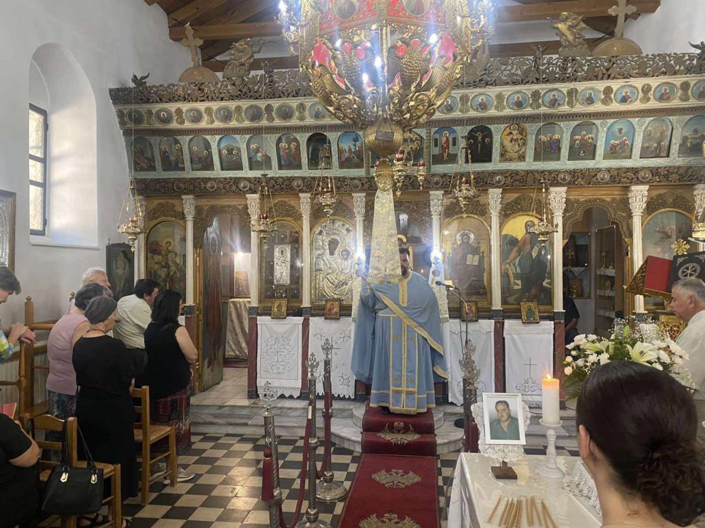 Κυριακή Ζ’ Ματθαίου και μνημόσυνο ευσεβούς ενορίτη στον Ιερό Ναό Αγίας Παρασκευής Άνω Σέτας