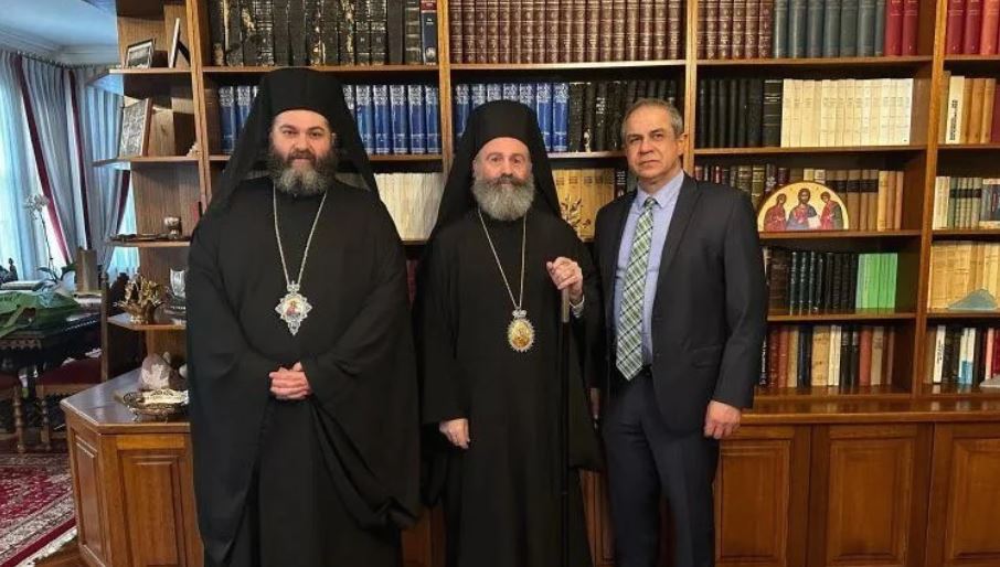 Ambassador of Israel visits Archbishop Makarios of Australia