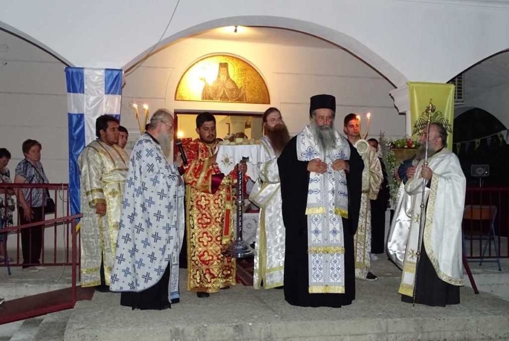 Πανηγύρισε ο Ιερός Ναός του Αγίου Νικοδήμου του Αγιορείτου στην Πιερία