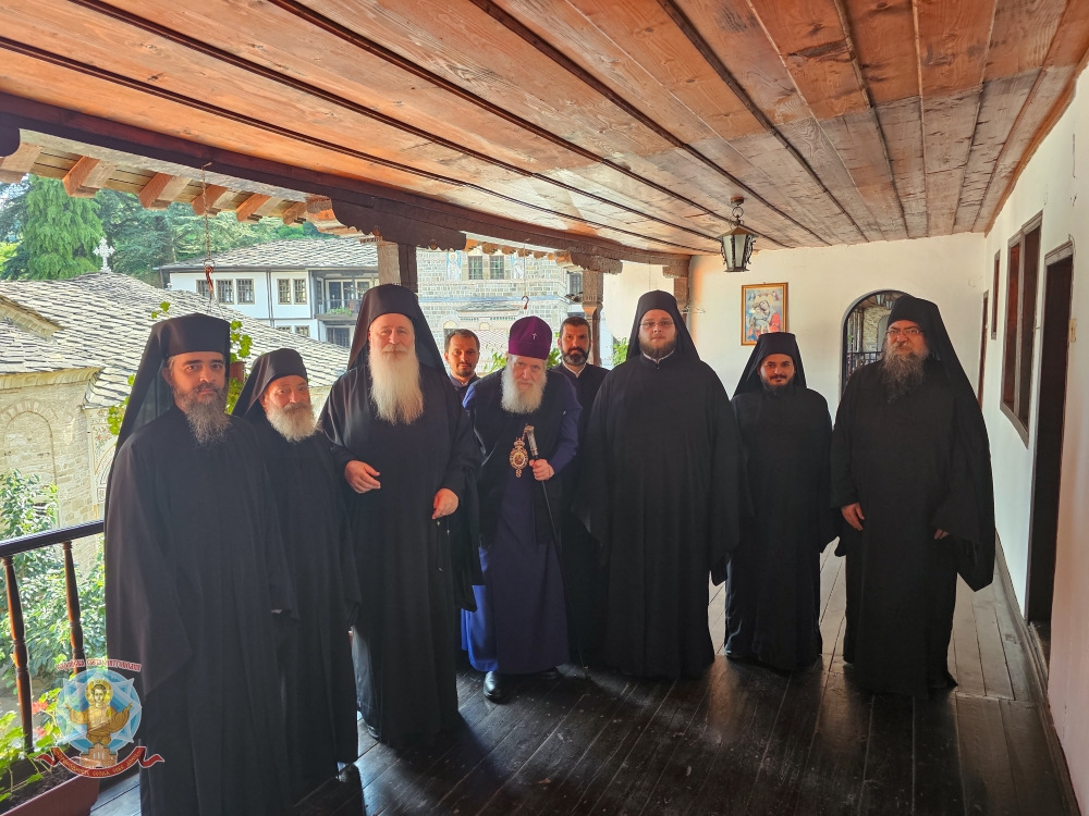 Ο Πατριάρχης Βουλγαρίας στην Ιερά Μονή Κοιμήσεως της Θεοτόκου στην πόλη Τροϊάν