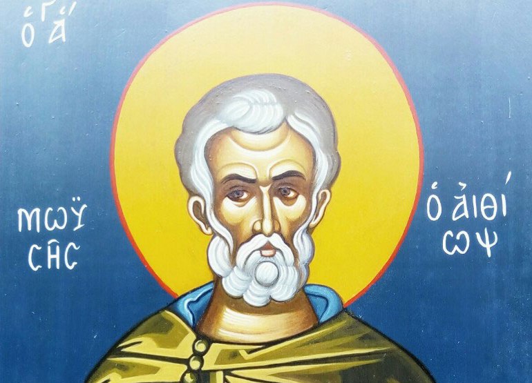 Άγιος Μωυσής ο Αιθίοπας, Πώς έλαβε θάρρος απέναντι στους πειρασμούς!