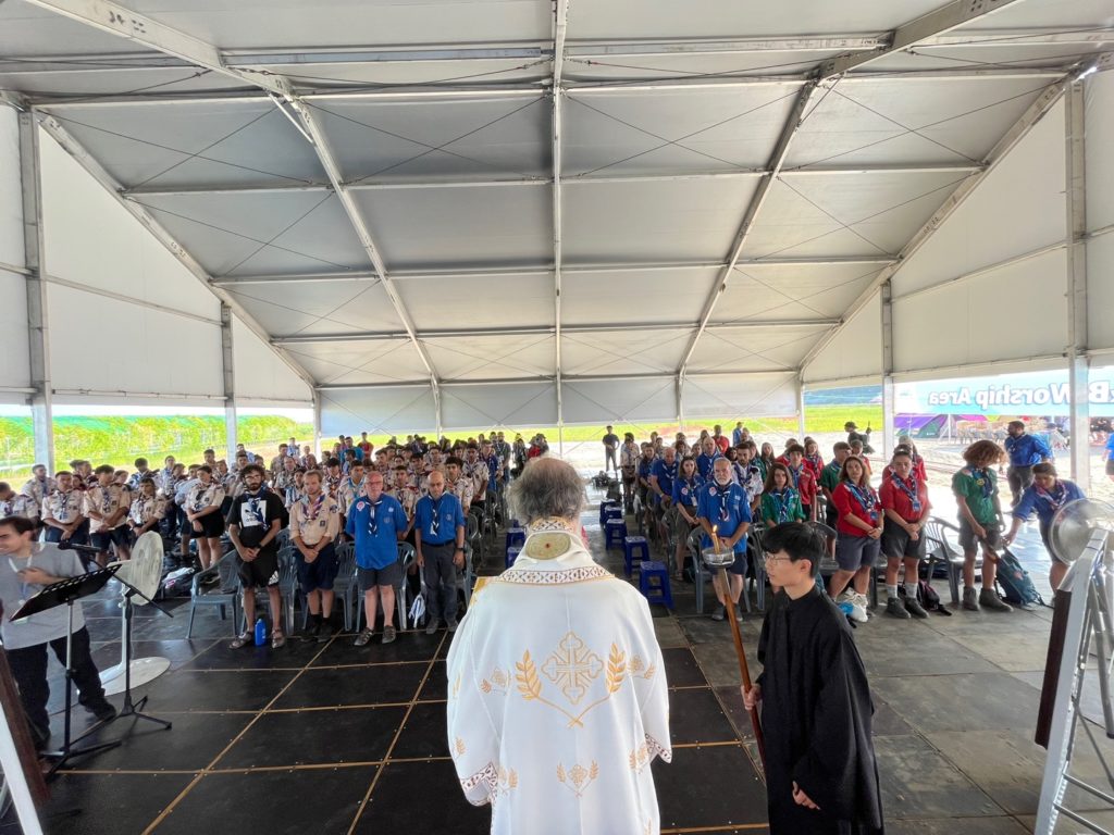 Divine Liturgy at the 25th World Scout Jamboree