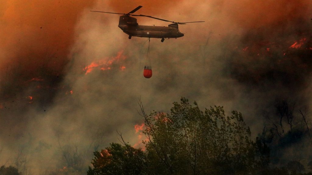 Μάχη με τις φλόγες στη Δαδιά – «Πορτοκαλί» κίνδυνος πυρκαγιάς σε Έβρο, Αττική και Βοιωτία