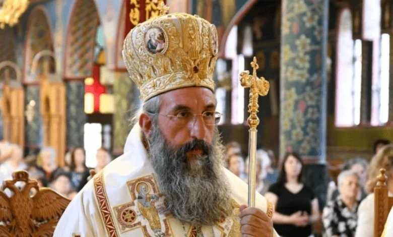 Archbishop Evgenios of Crete in hospital with a respiratory infection