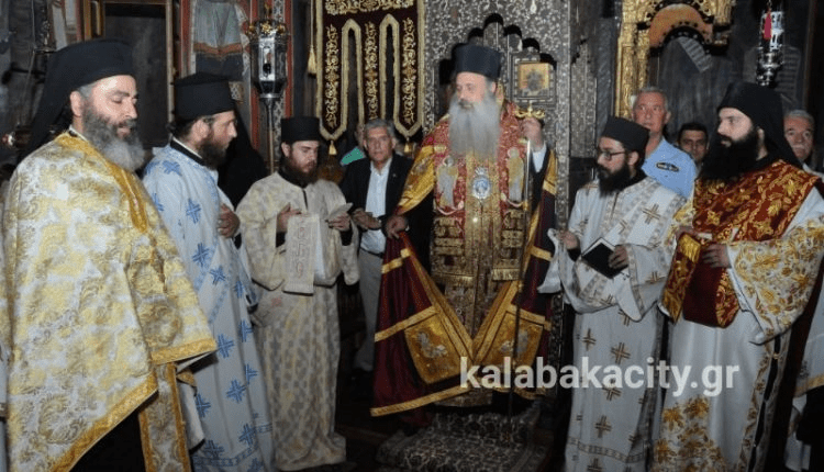 Great Vespers at the Great Meteoron Holy Monastery of the Transfiguration of the Saviour