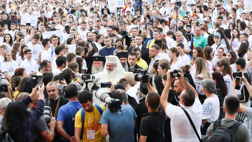 Ο Πατριάρχης Ρουμανίας στην έναρξη της Διεθνούς Συνάντησης Ορθοδόξων Νέων στην Τιμισοάρα