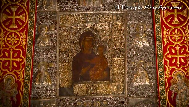 Αφιέρωμα στην εικόνα της Παναγίας Ελαιοβρύτισσας σήμερα στην pemptousia.tv