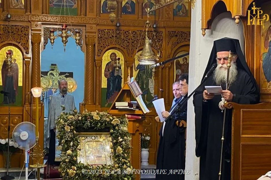 Ιερά Παράκληση της Παναγίας στις Σελλάδες Άρτας