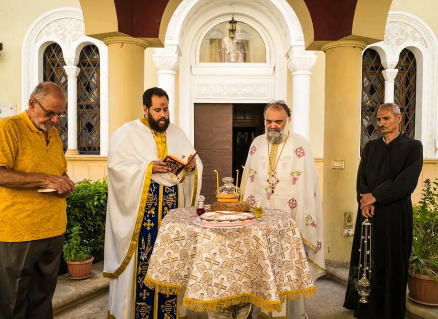 Η εορτή της Ανακομιδής των Ιερών Λειψάνων του Αγίου Νεκταρίου στο Κάιρο