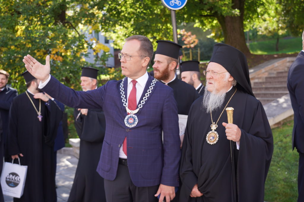 Εσθονία: Θερμό καλωσόρισμα στον Οικουμενικό Πατριάρχη επεφύλαξε ο Δήμαρχος Τάρτου