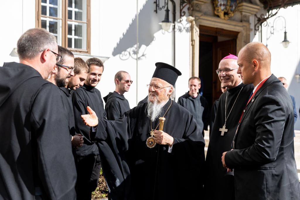 The Ecumenical Patriarch visits the Holy Pannonhalma Monastery in Hungary