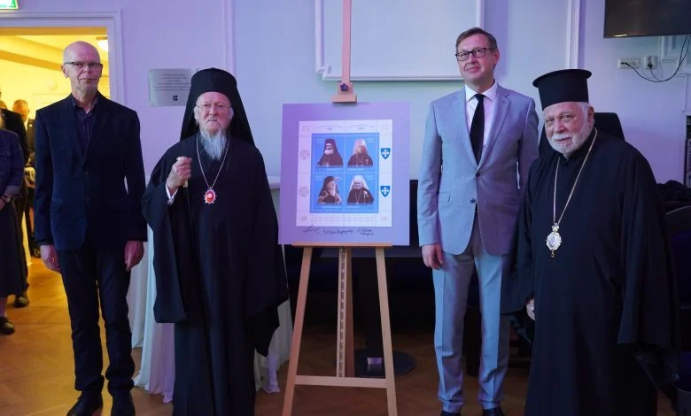 Presentation of anniversary stamps for the 100 years of Autonomy of the Church of Estonia