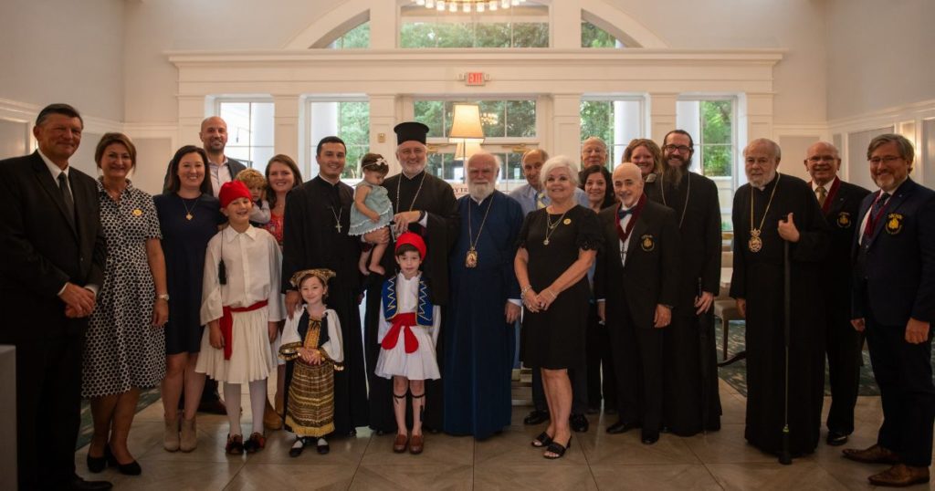 Archbishop Elpidophoros arrived in Charlotte, North Carolina for the Centennial Celebration of Holy Trinity Greek Orthodox Cathedral