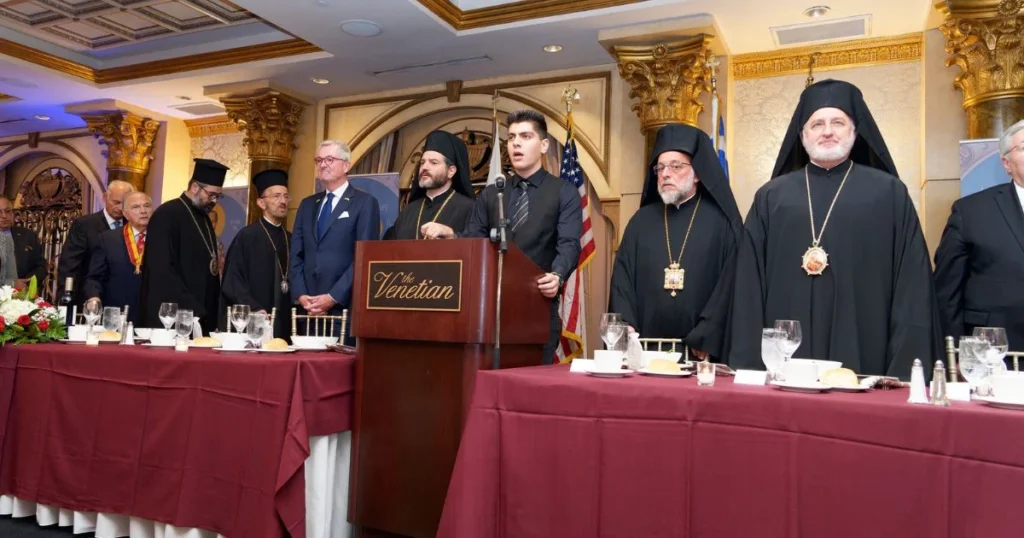 Archbishop Elpidophoros Remarks at the Enthronement Luncheon Metropolitan Apostolos of New Jersey