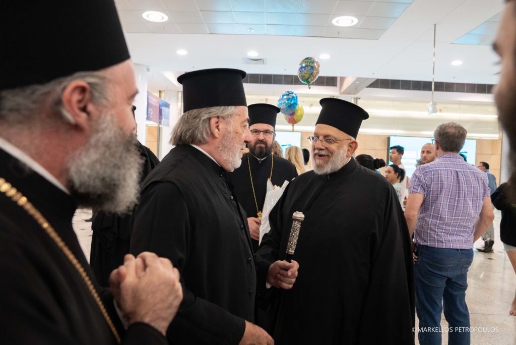 Archbishop Nikitas of Thyateira and Great Britain arrives in Sydney, Australia