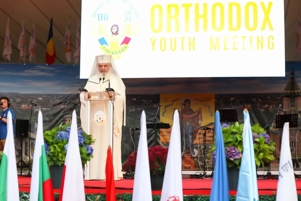 Patriarch Daniel at the International Meeting of Orthodox Youth 2023: The Church is called to convey to young people Christ’s love