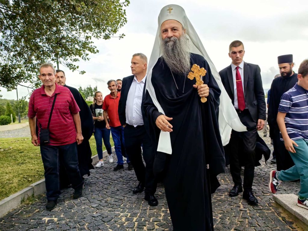 Патријарх Порфирије се поклонио моштима Светих мученика пребиловачких и херцеговачких